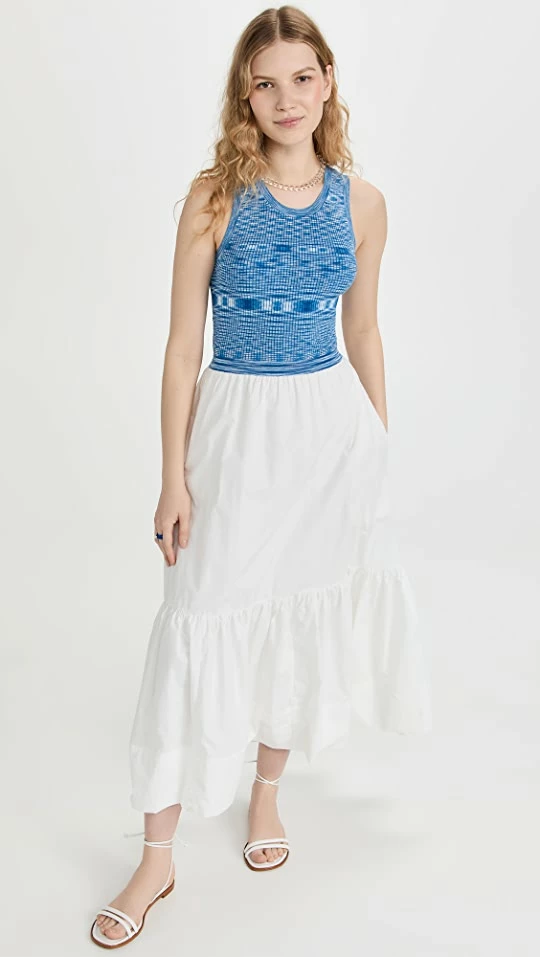 Best Pirce ???? Tanya Taylor Camila ???? Dress Blue Multi ✨ 1 Best Pirce ???? Tanya Taylor Camila ???? Dress Blue Multi ✨