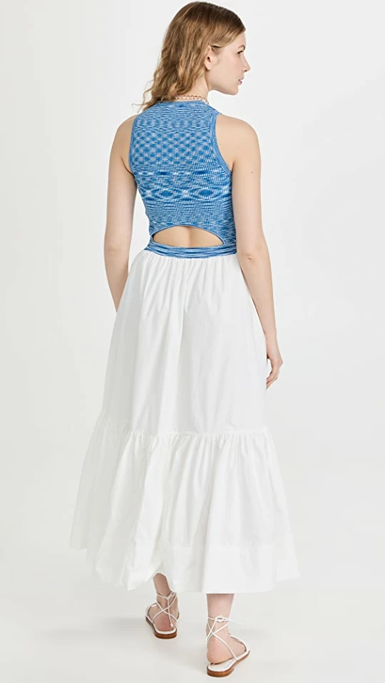 Best Pirce ???? Tanya Taylor Camila ???? Dress Blue Multi ✨ 2 Best Pirce ???? Tanya Taylor Camila ???? Dress Blue Multi ✨ - Image 2