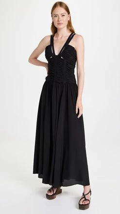 Cheapest ???? Ulla Johnson Anya Gown Noir ????