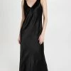 Cheap ???? Vince V Neck Maxi Slip ???? Dress Black ⭐