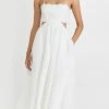 Cheap ???? Zimmermann Jude Scallop Midi ???? Dress Ivory ????